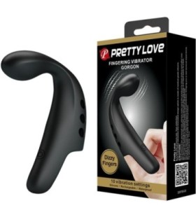 PRETTY LOVE - DEDAL VIBRADOR GORGON NEGRO