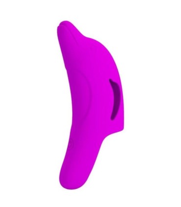 PRETTY LOVE - DELPHINI PODEROSO ESTIMULADOR DE DEDO MORADO