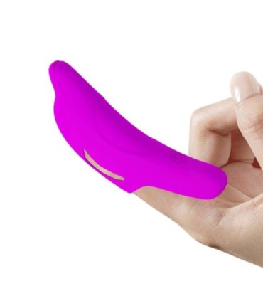 PRETTY LOVE - DELPHINI PODEROSO ESTIMULADOR DE DEDO MORADO