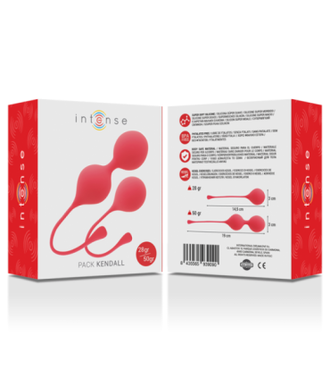 INTENSE - BOLAS KEGEL PACK KENDALL ROJO