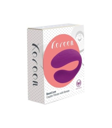 XOCOON - BOUND LOVE VIBRADOR PARA PAREJAS MORADO