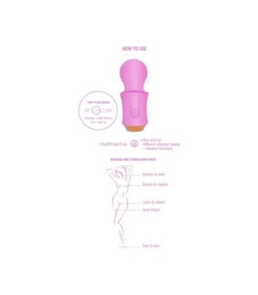 XOCOON - THE TRAVELLER WAND FUCSIA