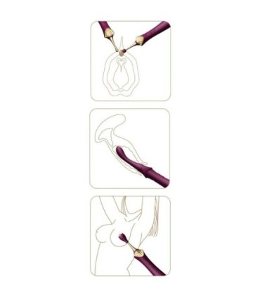 ZALO - BESS 2 MASAJEADOR PERSONAL MORADO