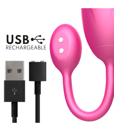 ONINDER - DENVER HUEVO VIBRADOR ROSA 7 X 2.7 CM - APP GRATUITA