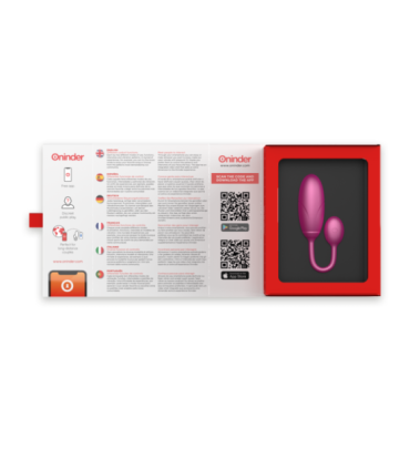 ONINDER - DENVER HUEVO VIBRADOR ROSA 7 X 2.7 CM - APP GRATUITA