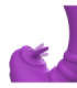 INTENSE - HARRY VIBRADOR FLEXIBLE CON LENGUA MORADO