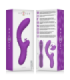INTENSE - HARRY VIBRADOR FLEXIBLE CON LENGUA MORADO