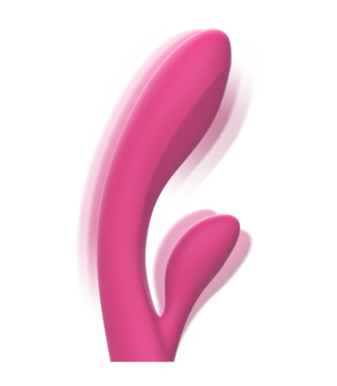 INTENSE - LUIGI VIBRADOR RABBIT SILICONA LIQUIDA ROSA