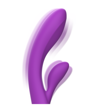 INTENSE - LUIGI VIBRADOR RABBIT SILICONA LIQUIDA MORADO