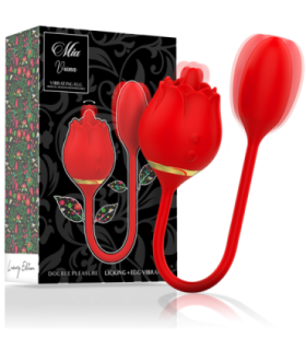 MIA - VIENA DOUBLE PLEASURE LICKING + HUEVO VIBRADOR