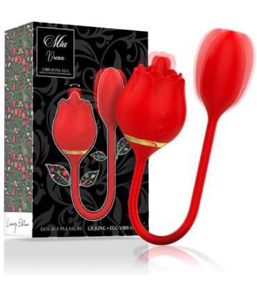 MIA - VIENA DOUBLE PLEASURE LICKING + HUEVO VIBRADOR