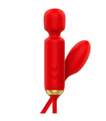 MIA - TOSCANA DOUBLE PLEASURE WAND + HUEVO VIBRADOR