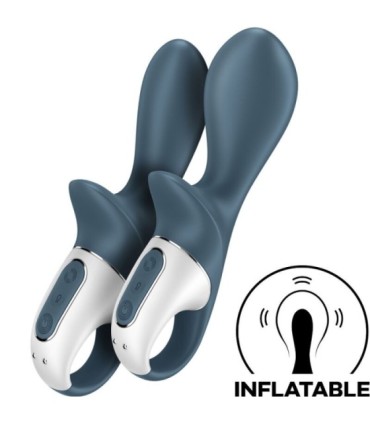 SATISFYER - AIR PUMP BOOTY 2 GRIS OSCURO