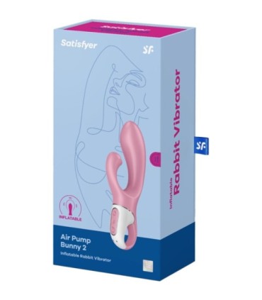 SATISFYER - AIR PUMP BUNNY 2 ROSA