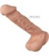 BAILE - BEAUTIFUL ENCOUNTER BERGRISI DILDO REALÍSTICO FLEXIBLE 26 CM NATURAL
