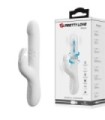 PRETTY LOVE - REESE VIBRADOR CON ROTACIÓN PLATEADO
