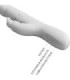 PRETTY LOVE - REESE VIBRADOR CON ROTACIÓN PLATEADO