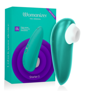 WOMANIZER - STARLET 3 ESTIMULADOR CLÍTORIS TURQUESA