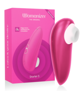 WOMANIZER - STARLET 3 ESTIMULADOR CLÍTORIS ROSA