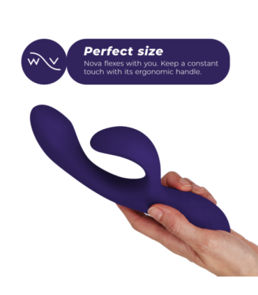 WE-VIBE - NOVA 3 VIBRADOR RABBIT AZUL MEDIANOCHE