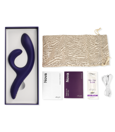 WE-VIBE - NOVA 3 VIBRADOR RABBIT AZUL MEDIANOCHE