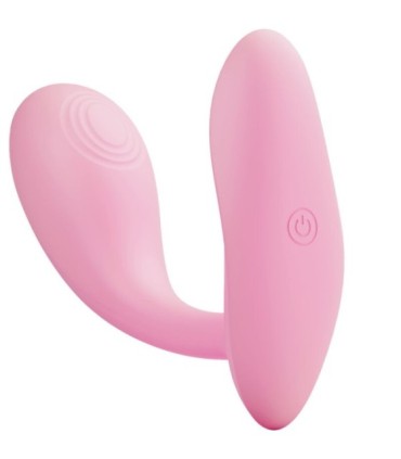 PRETTY LOVE - BAIRD G-SPOT 12 VIBRACIONES RECARGABLE ROSA APP