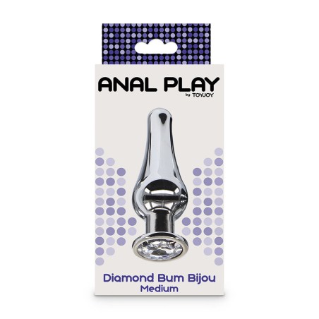 TOYJOY - ANAL PLAY DIAMANTE BUM BIJOU PLUG ANAL MEDIANO
