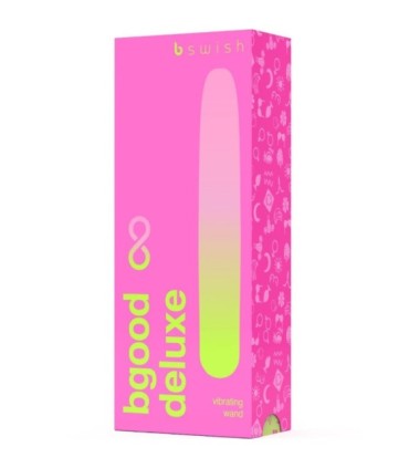 B SWISH - BGOOD INFINITE DELUXE VIBRADOR RECARGABLE SILICONA ROSA