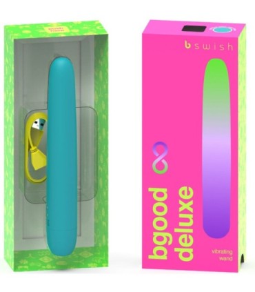 B SWISH - BGOOD INFINITE DELUXE VIBRADOR RECARGABLE SILICONA AZUL