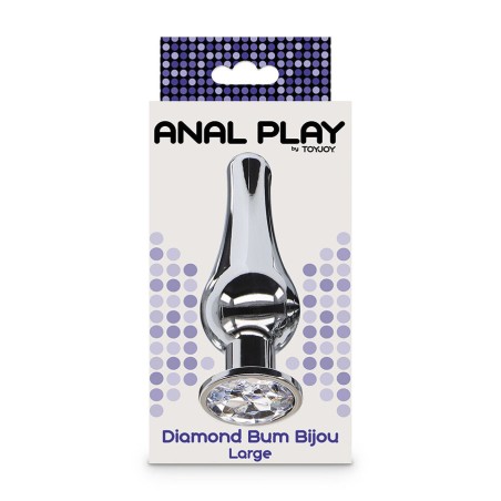 TOYJOY - ANAL PLAY DIAMANTE BUM BIJOU PLUG ANAL GRANDE