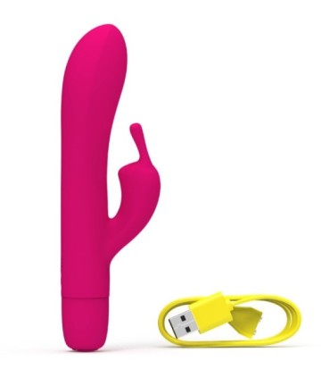 B SWISH - BWILD BUNNY INFINITE CLASSIC VIBRADOR RECARGABLE SILICONA ROSA