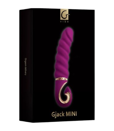 G-VIBE - GJACK MINI VIBRADOR SILICIONA MORADO