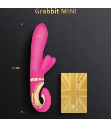 G-VIBE - GRABBIT MINI VIBRADOR SILICIONA ROSA