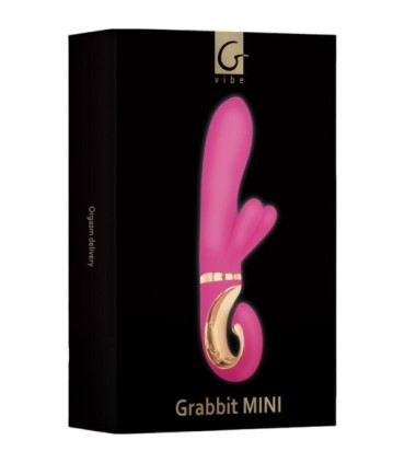 G-VIBE - GRABBIT MINI VIBRADOR SILICIONA ROSA