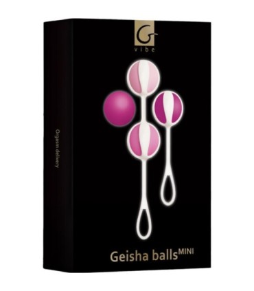 G-VIBE - SET 4 GEISHA BALLS MINI MORADO