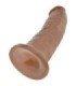 KING COCK - PENE REALÍSTICO 21.7 CM CARAMELO