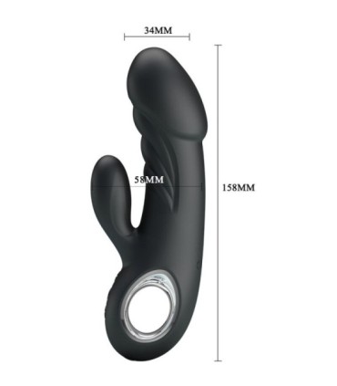 PRETTY LOVE - ANSEL VIBRADOR ESTIMULADOR PUNTO G Y CLITORIS