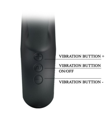 PRETTY LOVE - ANSEL VIBRADOR ESTIMULADOR PUNTO G Y CLITORIS