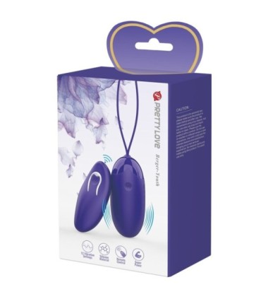 PRETTY LOVE - BERGER YOUTH HUEVO VIBRADOR CONTROL REMOTO VIOLETA