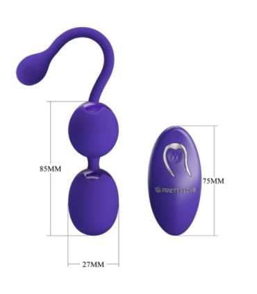 PRETTY LOVE - WILLIE YOUTH BOLAS CONTROL REMOTO & VIBRACIÓN VIOLETA