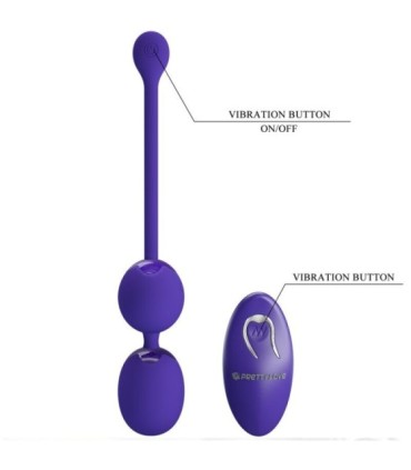 PRETTY LOVE - WILLIE YOUTH BOLAS CONTROL REMOTO & VIBRACIÓN VIOLETA