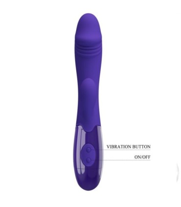 PRETTY LOVE - SNAPPY YOUTH VIBRADOR & ESTIMULADOR PUNTOG VIOLETA