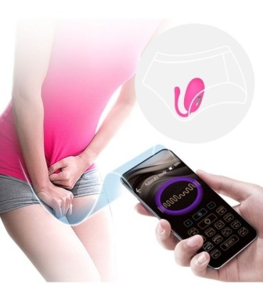 PRETTY LOVE - DOREEN HUEVO VIBRADOR RECARGABLE MAGENTA CONTROL REMOTO