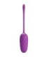 PRETTY LOVE - HUEVO VIBRADOR CON TEXTURA MARINA RECARGABLE MORADO