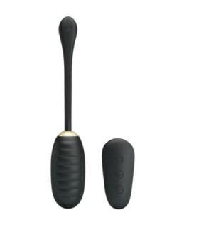 PRETTY LOVE - DOREEN HUEVO VIBRADOR DE LUJO RECARGABLE NEGRO CONTROL REMOTO