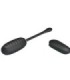 PRETTY LOVE - DOREEN HUEVO VIBRADOR DE LUJO RECARGABLE NEGRO CONTROL REMOTO
