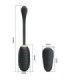 PRETTY LOVE - DOREEN HUEVO VIBRADOR DE LUJO RECARGABLE NEGRO CONTROL REMOTO