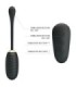 PRETTY LOVE - DOREEN HUEVO VIBRADOR DE LUJO RECARGABLE NEGRO CONTROL REMOTO