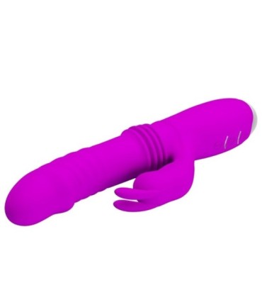 PRETTY LOVE - DOROTHY VIBRADOR CONEJO RECARGABLE MORADO