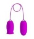 PRETTY LOVE - DAISY HUEVO DUAL VIBRADOR RECARGABLE MORADO
